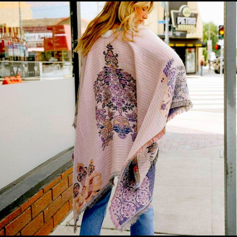 Multi Colored Shawl - Picture 2 of 2